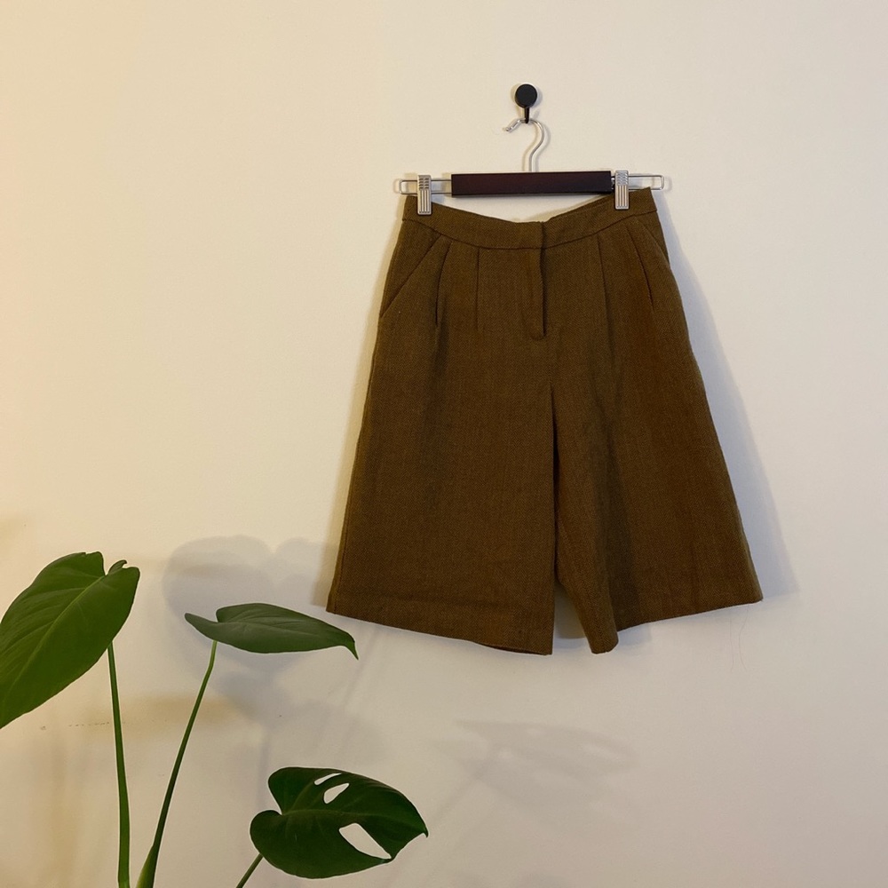 Vintage-esque culotte shorts